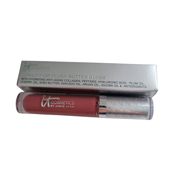 it cosmetics Other - It Cosmetics Vitality Lip Flush Butter Gloss JOYFUL 0.11oz/3.40ml New w Box HTF